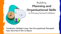Building Planning and Organisational Skills in Primary School Children                                                                                                          