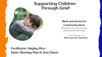Supporting Children Through Grief: Practical Strategies and Self-Care for Teachers 